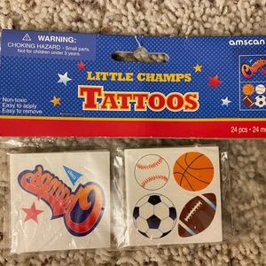 Little Champs - All Star Sports Athlete - Tattoos